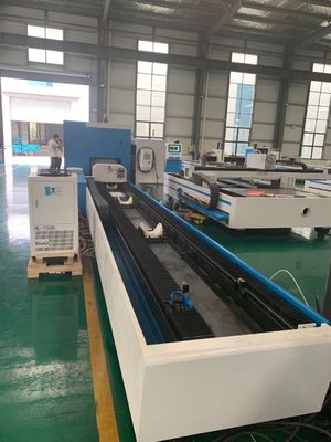 10KW Square Tube Profile Cutting Machine 360mm 6000mm