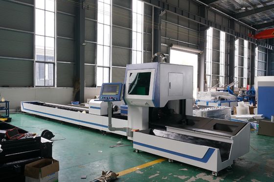 10KW Square Tube Profile Cutting Machine 360mm 6000mm