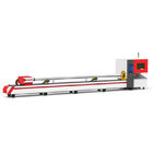 1500w IPG Pipe Tube Fiber Laser Cutting Machine Automatic Loading 6m For Round Mild Steel
