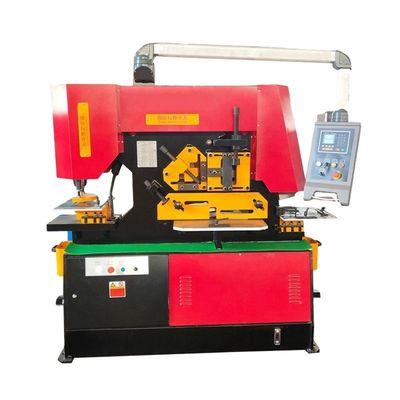 120T Hydraulic Angle Steel Cutting Machine 80mm For Pipe Notching / Punching