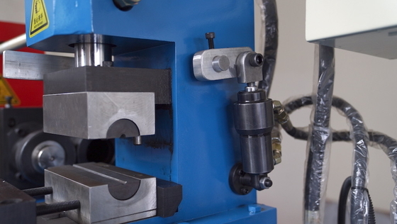 Tube pipe diameter end reducing expanding flaring shrinking former crimping necking forming machine