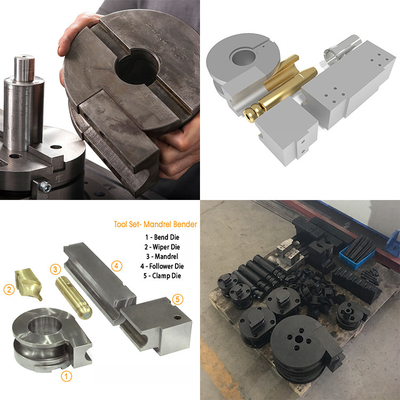 CNC Mandrel bender Hydraulic ss Metal Steel exhaust tube pipe bending machine for sale