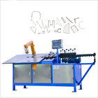 4.0-6.0mm Hard Wire 3 Axis Automatic 3D CNC Wire Parts Bending Forming Machine For Headrest Framework Making