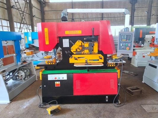 Angle Steel Shearing And Punching Machine Q35Y-16 90 Ton Ironworker