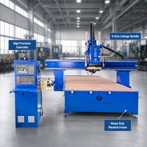 High Precision CE CNC Machining Center 5 Axis CNC Router Machine Cnc Mold Milling Machine With Italian 5axis Head