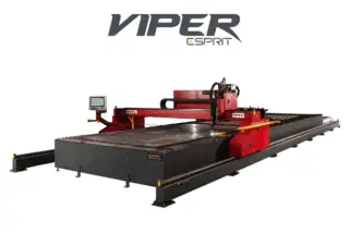 Viper Heavy-Duty CNC plasma and flame metal processing machine