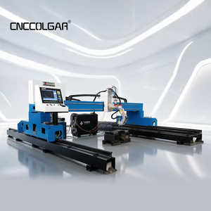 Precision Gantry Plasma Cutting Machine With Bevel Head