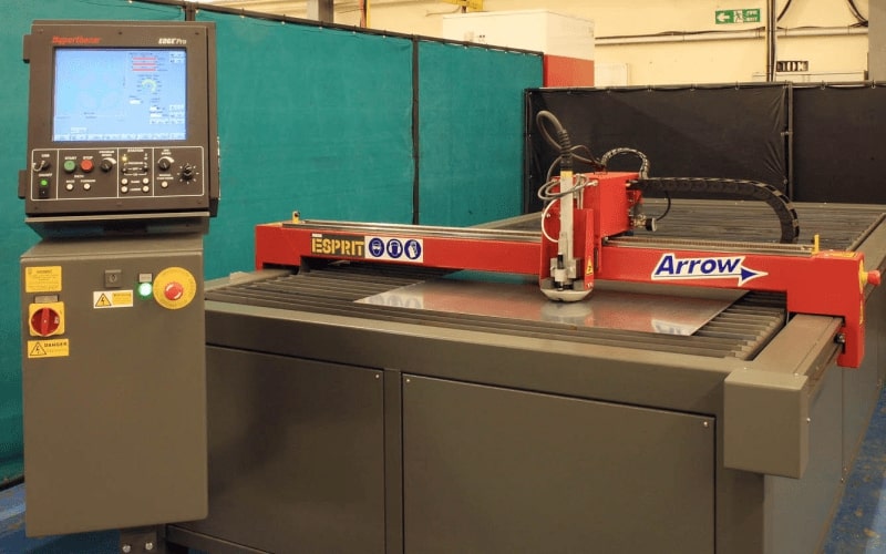 Refurbished Arrow compact sheet metal CNC plasma cutter