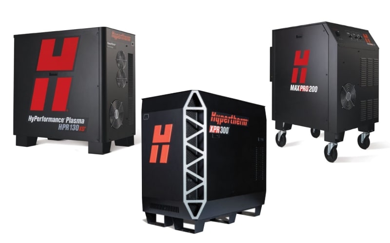 Genuine Hypertherm plasma cutting power sources and consoles