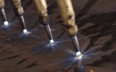 Oxy-fuel flame cutting nozzles and torch spares