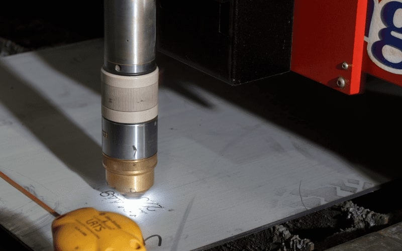 High definition plasma cutting stainless steel plate with clean dross-free edge