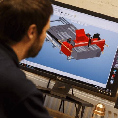 CNC programming and post-processor setup at Esprit Automation
