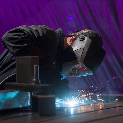Machine gantry welding and inspection at Esprit Automation UK