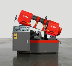 Precision CNC Automatic Horizontal Metal Band Saw with Coolant System & Gear Core